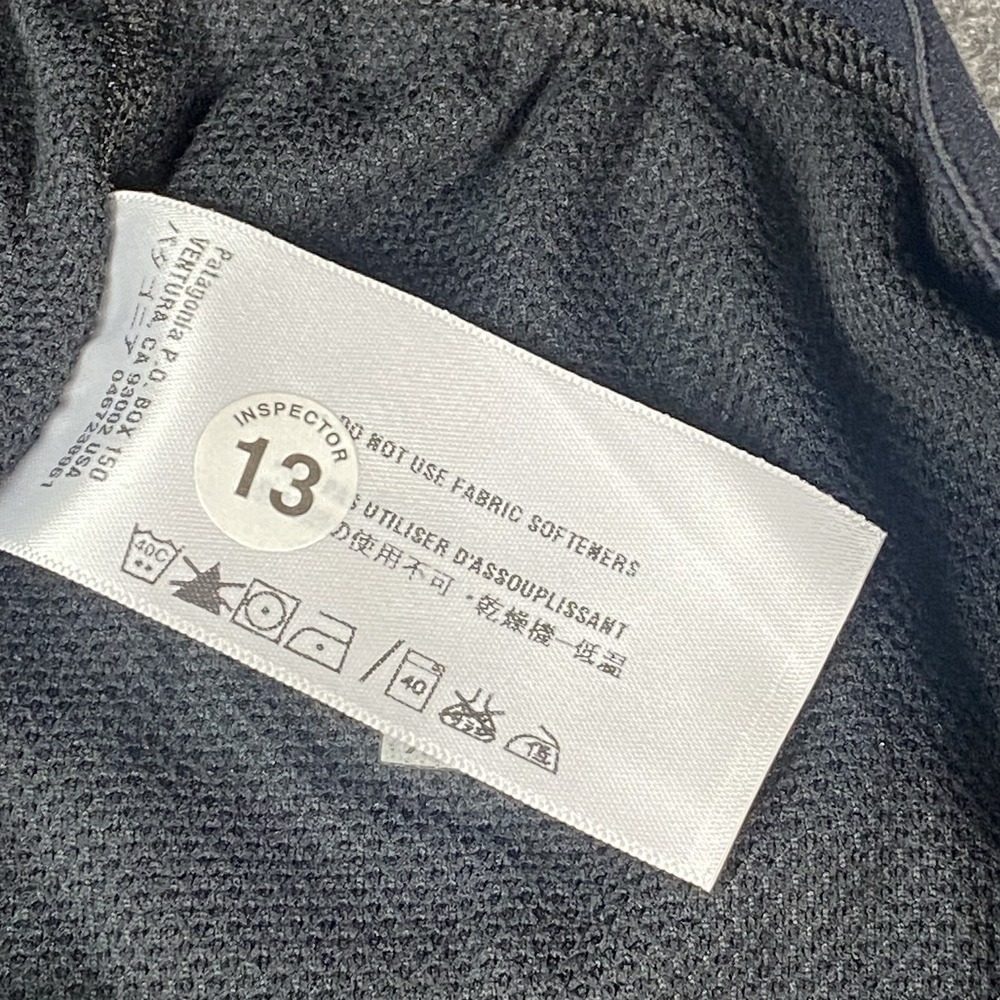 Patagonia Mens XL Black Capilene Base Layer Thermal Long Johns USA Made Vintage - Picture 5 of 14